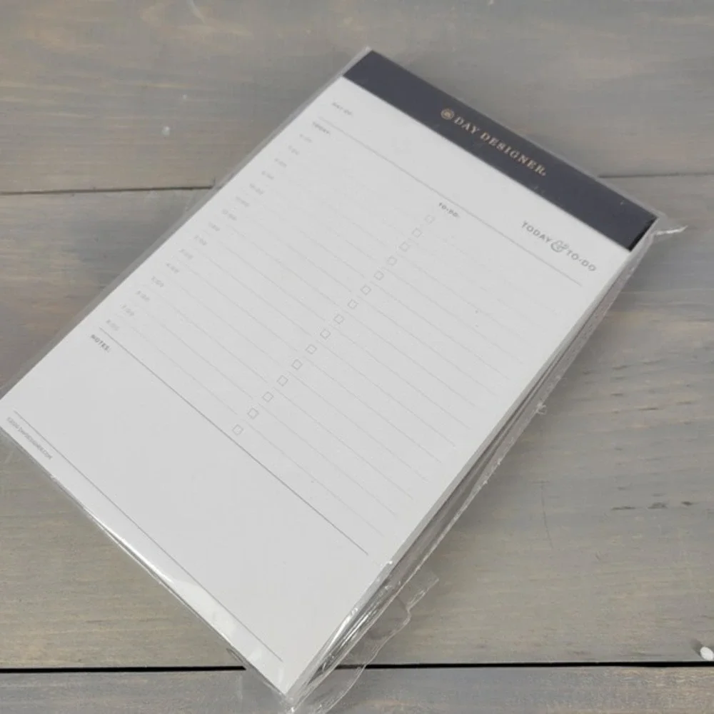 Day Designer Today and To Do Daily Planner Notepad‎ 200 Sheets